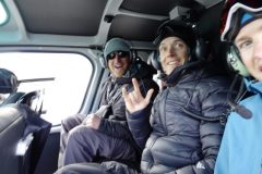 On our way to the Plateau hut