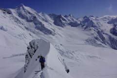 On the bottom of the King Spine. Tasman in the background.