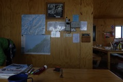 The Radio of the Plateau hut. This is where they would read the forecast every day.