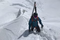 Climbing the King Spine. PC: Ross Hewitt